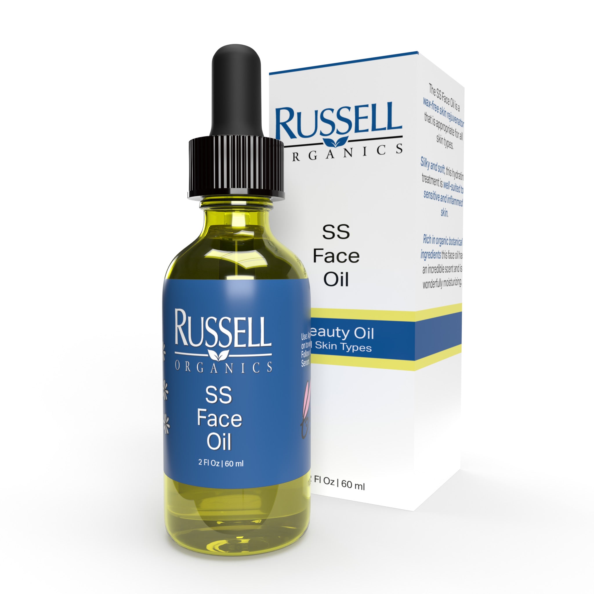 SS フェイスオイル 60ml｜Russell Organics - ラッセルオーガニクス公式サイト